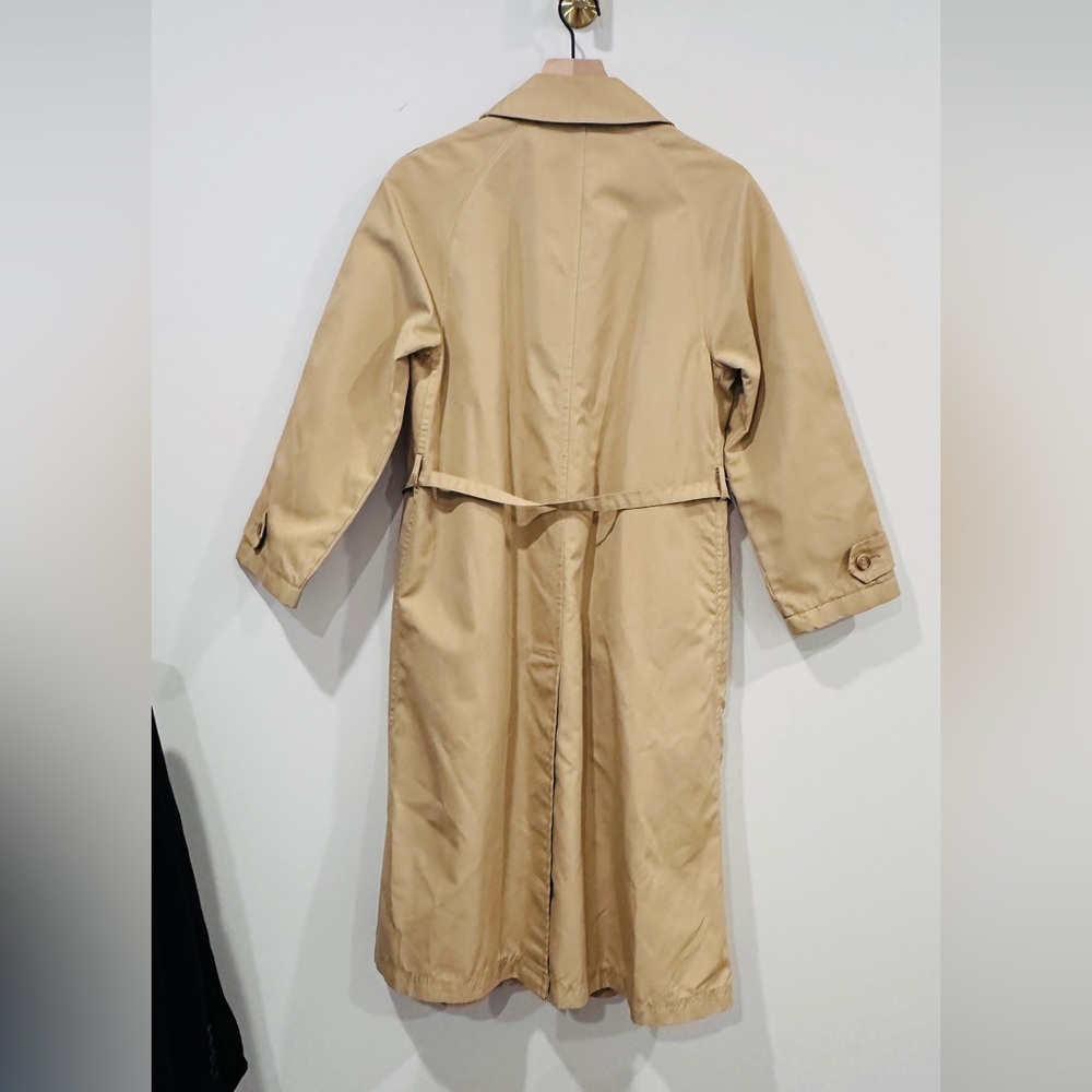 Vintage Belted Trench The Kangaroo Car Coat By Misty Harbor Mariner III - Picture 7 of 14
